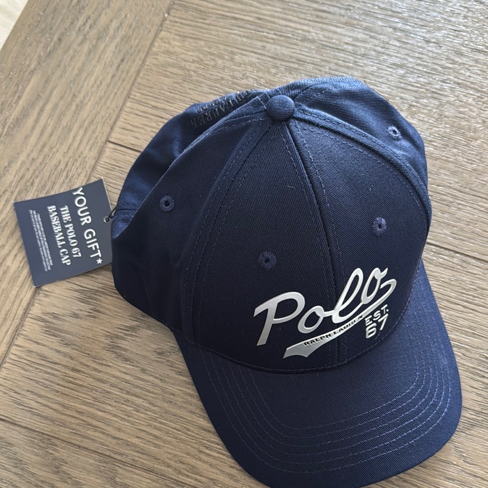 NWT Polo Navy Blue Baseball Cap